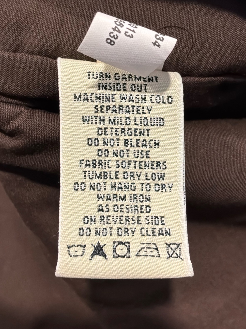 Eddie Bauer Women's Dark Brown Suede Button-Front Jacket - Picture 6 of 6